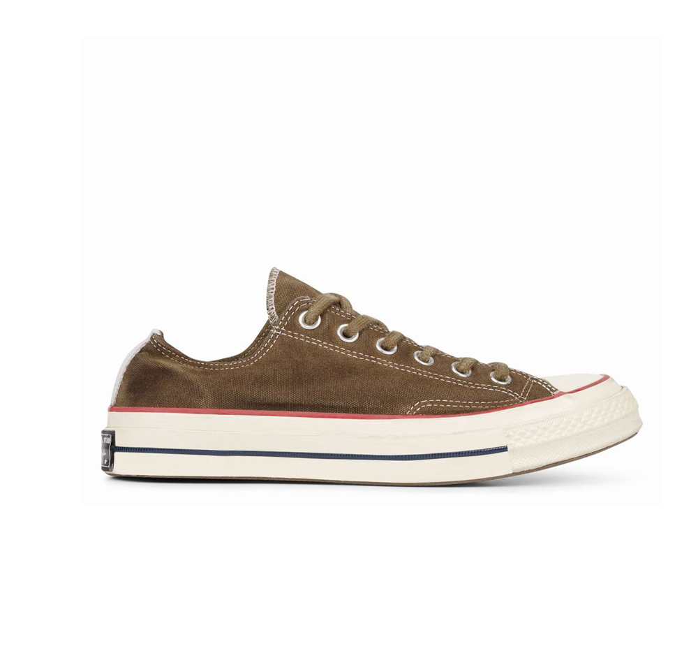Tenis Converse Chuck 70 Coffee Dyed Cano Baixo Mulher Cafes/Branco 751498TJF